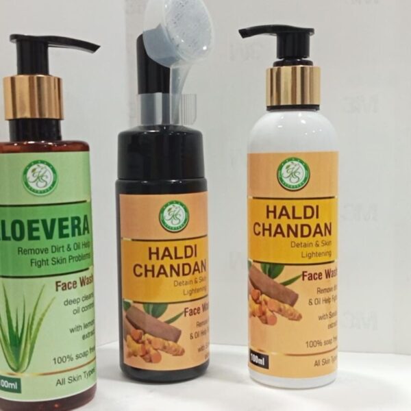 ALOEVERA-HALDI-CHANDAN-FACE WASH